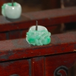 carved jade ring