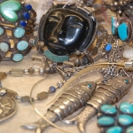 selection of vintage jewelry